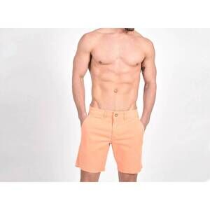 NEW EIGHT X slim fit jacquard shorts in orange